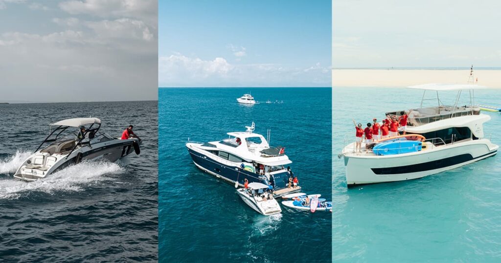 15員工旅遊-飛去玩遊艇多種船型
