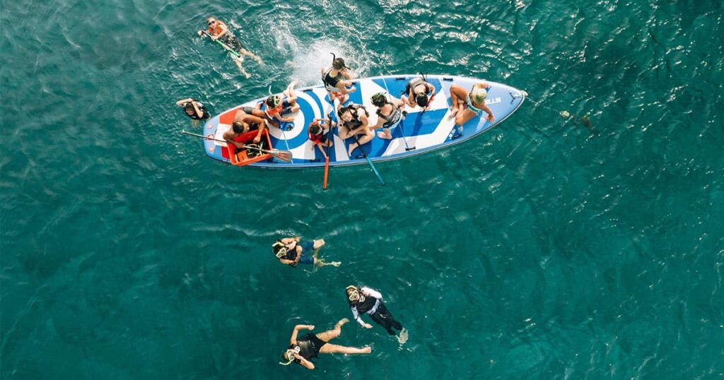 遊艇玩水一起找海龜