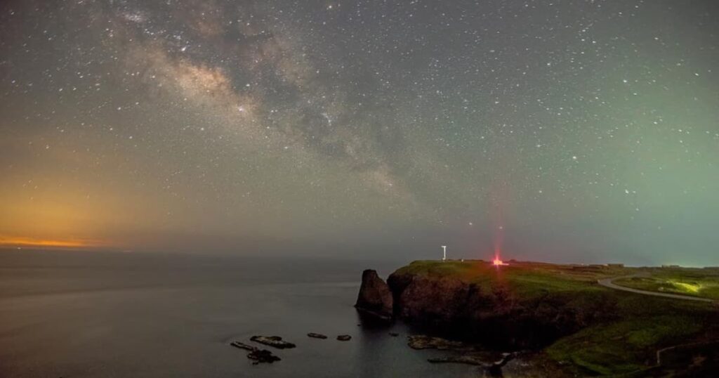 澎湖七美星空島