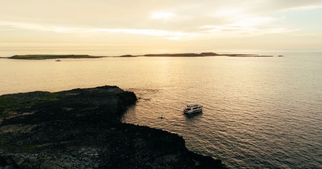 澎湖北海夕陽