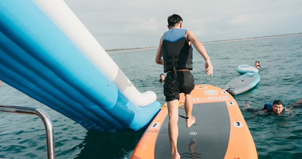 澎湖北海跳島溜滑梯