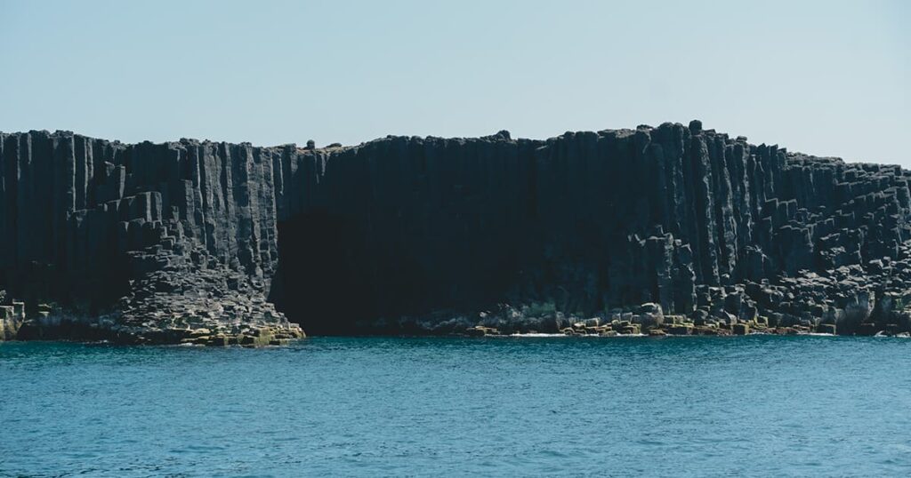 澎湖藍洞玄武岩